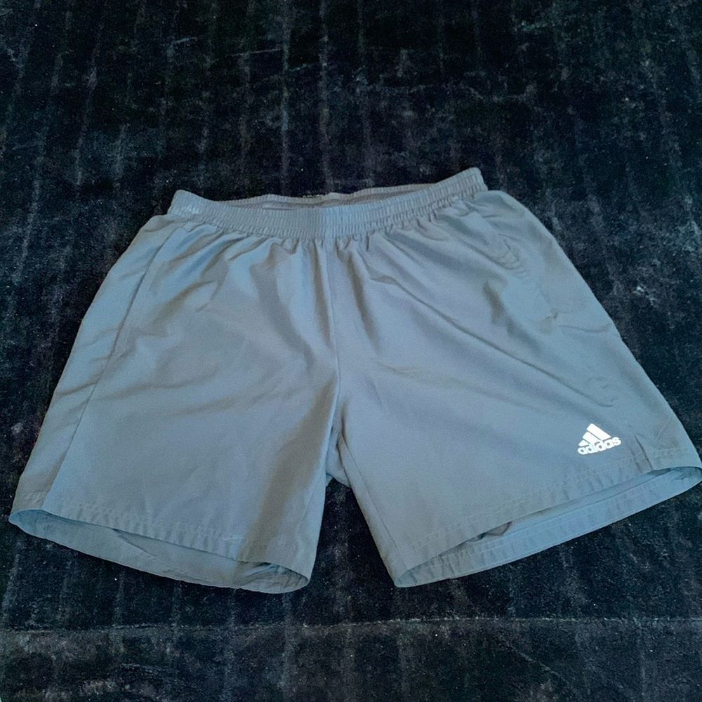 Men’s Adidas Black Aeroready Athletic Workout Shorts See Pics for Measurements